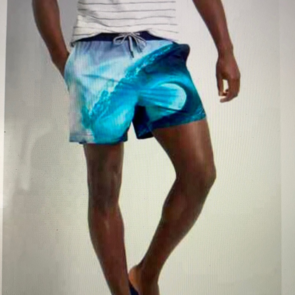 Gap Bielmann wave swim trunks